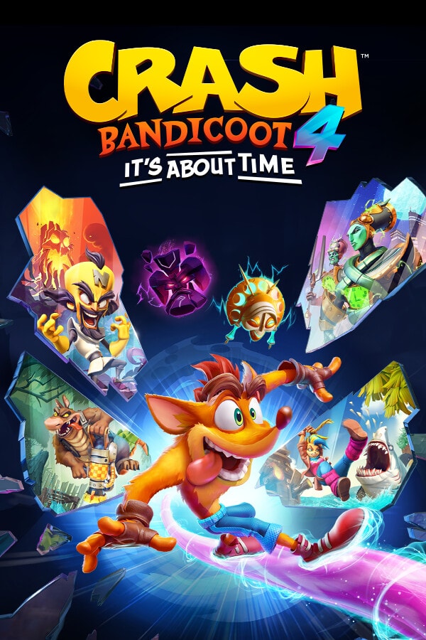 Capa de Crash Bandicoot 4: It's About Time